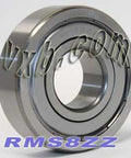 RMS8ZZ Shielded Bearing 1x2 1/2x3/4 inch - VXB Ball Bearings