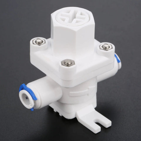 RO Water Pressure Regulator And Flow Regulator For Reverse Osmosis Systems One Quarter Inch Quick Connect Reducing Valve
