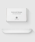 Threshold Strip For All Series Robot Vacuums Compatible With All Series Models Enables Smooth Traversal Of A 28 Millimeter Threshold And Supports Up To 150 Kilograms Suitable For Dark Or Recessed Thresholds And For Thresholds Wider Than 10 Centimeters shown in packaging with ramp