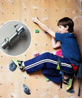 4 Pronged T Nuts Assortment Kit 1/4-20 5/16-18 3/8-16 Zinc Plated Steel Tap In T Nuts For Rock Climbing Holds, child climbing wall