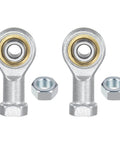 2-Pack PHSA6 Rod End Bearing Workhorse With 3/8 Bore And 3/8-24 Right Thread Self-Lubricating Steel Joint