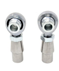 USA 3/4 Rod End Heim Joint Kit with Right and Left Hand Threads, dual .750 Chromoly joints for panhard and 4 link setups, front view