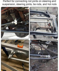 3/4 Heim Joint Rod End Kit with Left and Right Hand Threads, 2 Link 750 Chromoly Panhard Set installed on vehicle frames