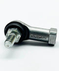 Rod End Spherical Joint Bearing BL 6D BL6D with oversized hex seating, compact design, visible rubber sleeve and threaded stem.