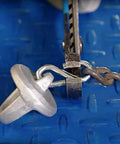 Rodent Proof Pull Chain Seal For Dock Levelers 1.75 Inch Solid Cast Aluminum Stops Mice And Rats Replaces Standard Ring Essential Pest Prevention