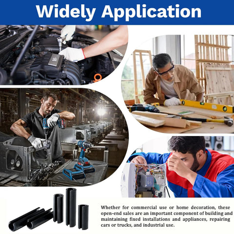 Roll Pin Set 550 Pcs Assortment Kit With Slotted Tension Pins in various automotive and machinery applications