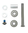 8 Inch Rollator Front Wheel Repair Kit With 608Z Bearings, Axle Shaft, Spacer, Bolt And Washers - Replacement Hardware Set