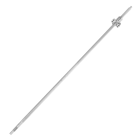 Rolled Ballscrew With Anti Backlash Ballnut SFU1204 700mm Long Travel for precise linear motion in machinery and robotics.