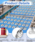 30 Pcs 5/8 Inch Roller Ball Transfer Bearings Carbon Steel Casters for Conveyors Furniture Tables with Smooth 360 Degree Rotation 55 lb Load