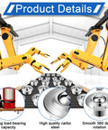 Bulk Forty Pack Five Eighths Inch Roller Ball Transfer Bearings In Carbon Steel Universal Rotation Ball Transfer Unit, product details.