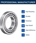 Two Pack 30212 Tapered Roller Bearing Cone And Cup Set 60 Mm Bore 110 Mm OD ABEC 3 Pre Lubed, professional features highlighted
