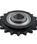 No 35 Roller Chain Idler Sprocket Type C With Five Eighths Bore And Twenty Teeth Includes Bearing 203KRR2