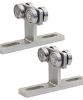 Heavy Duty Electric Hoist Installation Roller Wheel Trolley Compatible With All Strut Channels 1-5/8 Inch Wide And 1-5/8 Inch Thick Or Taller, 2 Pack, Zinc Galvanized Solid Steel Construction For Reliable Lifting