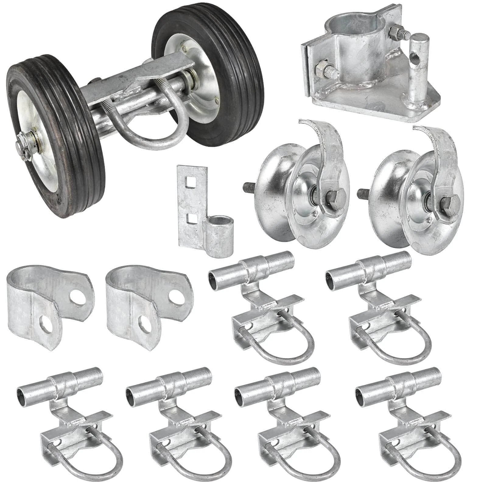 Rolling Gate Hardware Kit for Chain Link Sliding Gates