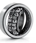 2206 Rollway 30 mm Bore Size 62 mm Outside Diameter Radial Ball Bearing Self Aligning Straight Bore 52100 Bearing Steel Normal Radial Clearance