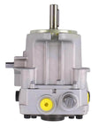 Front view of RONGPAS LH Hydro Gear Pump PG-1KCC-DY1X-XXXX BDP-10A-316 compatible with Ariens 02964300 Dixie Chopper 200029