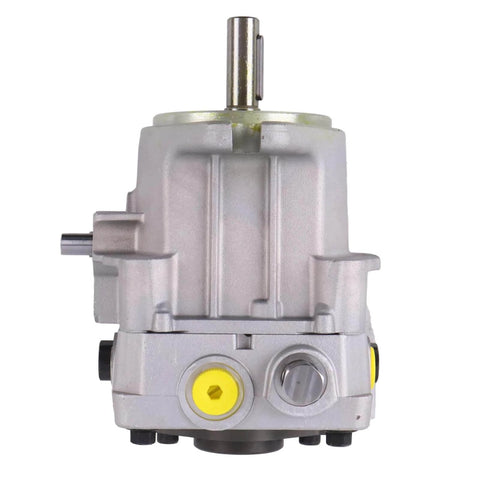 Front view of RONGPAS LH Hydro Gear Pump PG-1KCC-DY1X-XXXX BDP-10A-316 compatible with Ariens 02964300 Dixie Chopper 200029