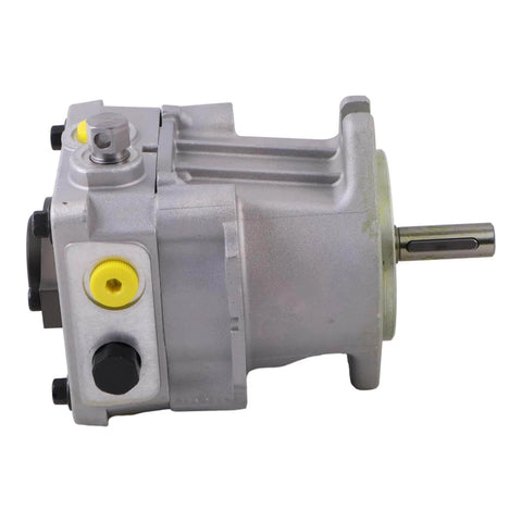 Side view of RONGPAS LH Hydro Gear Pump PG-1KCC-DY1X-XXXX BDP-10A-316 compatible with Ariens 02964300 Dixie Chopper 200029 Dixon 17023