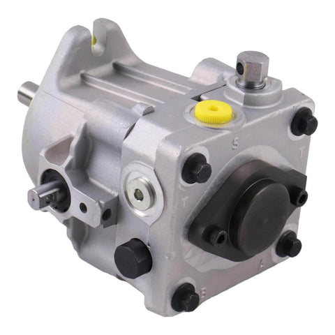 Front view of RONGPAS LH Hydro Gear Pump PG-1KCC-DY1X-XXXX BDP-10A-316 compatible with Ariens 02964300 Dixie Chopper 200029