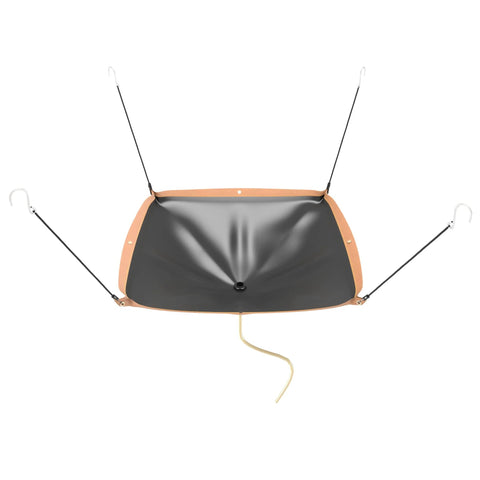 Heavy Duty Roof Leak Diverter Tarp Kit 5x5 Ft Waterproof Ceiling Rain Catcher With Drainage System for emergency repairs