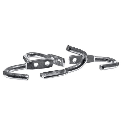 Rope Binding Hooks Five Eighth Inch Open End 20 Pack for tarp anchors and tie downs, durable metal construction for outdoor fastening