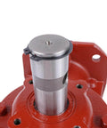 Close-up of RC30 Rotary Cutter Gearbox 40 HP 45HP 1-3/8 Smooth Input Shaft highlighted, fits 4'&5' mowers, 12 splines