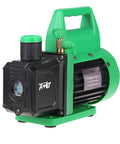 Powerful 110V One Third HP Vacuum Pump With 4.5 CFM Flow For HVAC Service, Refrigerant Recharging, Resin Degassing, And Vacuum Testing, Rotary Vane Air Pump With Stable Operation And Low Noise, Oil Not Included.