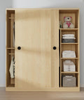 Wooden closet with sliding doors featuring 2 Inch Round Closet Door Finger Pulls 4 Pack In Black For Cabinet Doors Pocket Doors And Sliding Doors
