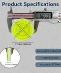 Round High Precision Pro Grade RV Leveling Bubble Level 2.4 Inch 60mm Cardan Ball Leveler with caliper measurement