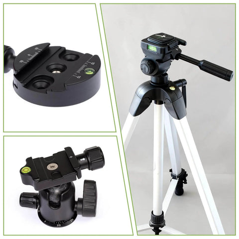 Five Pack Round Bubble Levels 30x10mm Mini Circular Bullseye Spirit Levels for precise alignment on tripods shown in use