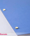 Round Head Brass Fasteners For Paper That Pierce Multiple Sheets No Punch Needed Secure With Bent Over Tines Durable Office Staples