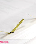 Round Head Brass Fasteners For Paper That Pierce Multiple Sheets No Punch Needed Secure With Bent Over Tines Durable