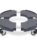 ✝️ Round Dolly with Wheels Heavy Duty, Adjustable Pot Dolly 16-20 Inch, Large Plant Mover Indoor Outdoor, Muti Functional Rolling Dolly