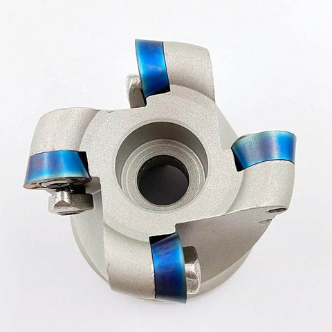 Built Tough Round Milling Inserts With Interchangeable Face Milling Holder For Roughing And Finishing Steel GBJ EMRW 6R 50 22 4T