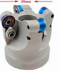 Built Tough Round Milling Inserts With Interchangeable Face Milling Holder For Roughing And Finishing Steel GBJ EMRW 6R 50 22 4T