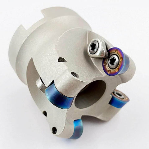 Built Tough Round Milling Inserts With Interchangeable Face Milling Holder for Roughing and Finishing Steel