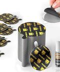 Beefed-Up Mounting Tape With Easy Peel Tabs, 1.57 Inch Round, Heavy Duty Double Sided Tape With Bonding Primer, 30 Pack