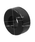 Round Rubber Bumpers 4 Pack Anti Shock Gaskets For Exercise Machines Gym Equipment Pads Easy Install Feet Cushions Durable Rubber Bumpers For Home Gym Treadmills Ellipticals Weight Benches And More