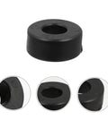 Round Rubber Bumpers 4 Pack Anti Shock Gaskets For Exercise Machines Gym Equipment Pads Easy Install Feet Cushions Durable Rubber