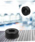 Round Rubber Bumpers 4 Pack Anti Shock Gaskets For Exercise Machines Gym Equipment Pads Easy Install Feet Cushions Durable Rubber