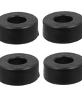 Round Rubber Bumpers 4 Pack Anti Shock Gaskets For Exercise Machines Gym Equipment Pads Easy Install Feet Cushions Durable
