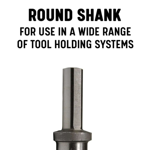 Pro Grade One Inch Bridge Reamer For Construction And Hole Alignment With Half Inch Shank DWR Series Heavy Duty Tool close-up