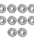 10 Piece Router Bit Bearing Set Top Bearings For Flush Trim Router Bits With Inner Diameter Three Sixteenth Inch And Outer Diameter One Half Inch