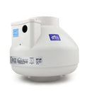 Ultra Quiet Radon Mitigation Fan For 4 Inch Duct RP140 With Energy Efficient Water Hardened Impeller And Thermally Protected Motor