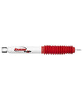 RS5000X RS55329 Shock Absorber For Jeep Wrangler 2007 To 2018 JK TJ beefed up off road suspension upgrade, red and white, side view