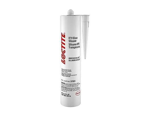 Image of Automotive RTV Clear Silicone Adhesive Sealant For Indoor And Outdoor Use Waterproof And Flexible Bond Protects Wiring Weatherproof Sealant For Glass Metal Plastics Fabric Vinyl Weatherstripping And Vinyl Tops 300 Ml 1 Pack.