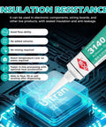 Clear One Part RTV Coating And Adhesive Sealant For Electronics 100ml Tube shown with circuit board application