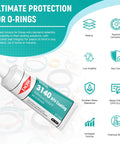Go To High Temperature Silicone RTV Sealant Adhesive in a 1.8 oz tube, waterproof insulating flexible sealant for electronics