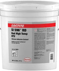 Bucket of Hot Weather Ready Extreme Temperature RTV Silicone Adhesive Sealant SI 596, High Temp, Moisture Cure, 4.5 gallons