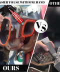 Comparison of Tube Extrusion Tool Efficient RTV And Silicone Dispenser application on engine vs traditional method.